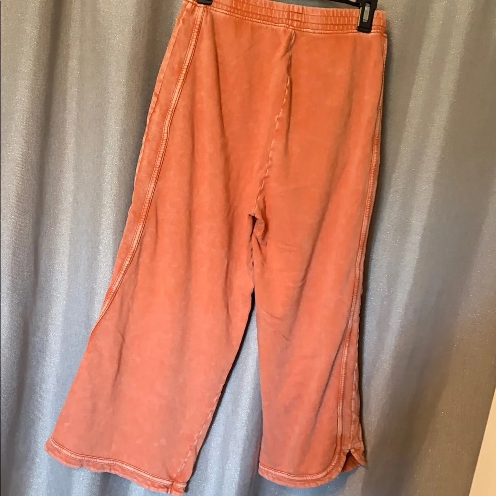 So Comfy Wide Leg Pant Cropped Length - Picture 8 of 8